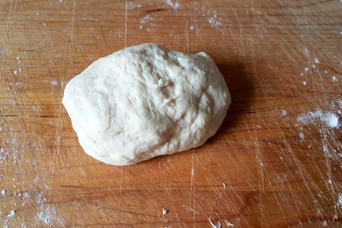 Step-13: Take a single dough ball.