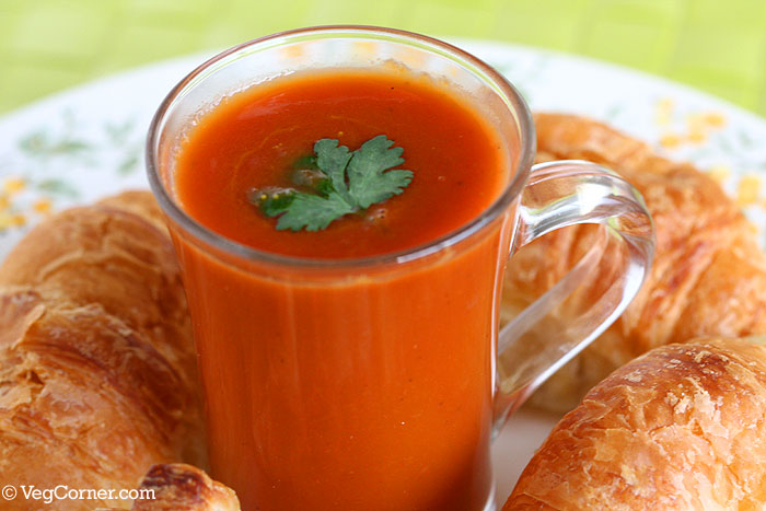 Beet Carrot Ginger Soup