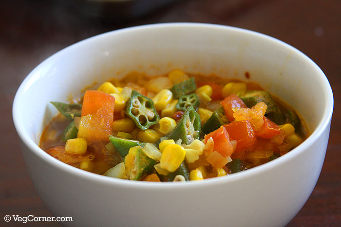 Okra Sweet Corn Stew Okra Sweet Corn Stew