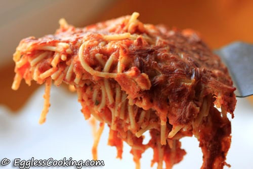 Leftover Spaghetti Pie