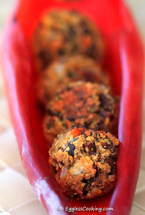 Banana Flower Lentil Patties Banana Flower Lentil Patties