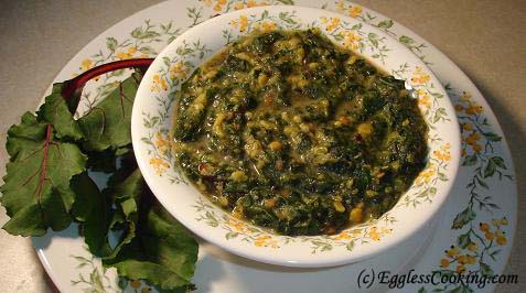 Beet Greens Daal