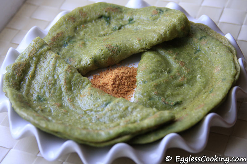 Cilantro or Kothamalli Dosas Cilantro Dosas