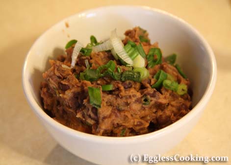 Vegetarian Empanadas:Cooked black beans