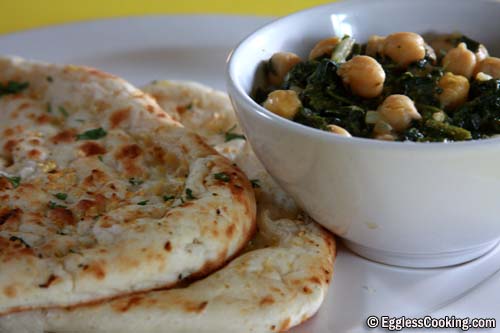 Spinach & Chickpeas Gravy