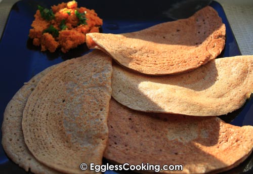 Cracked Wheat Dosas