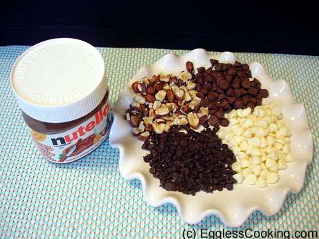 chocolate pizza ingredients