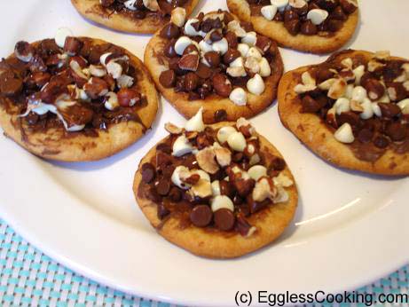 chocolate pizza