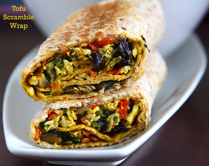 Vegan Rainbow Tofu Scramble Vegan Rainbow Tofu Scramble