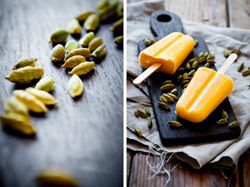 Mango Lassi Popsicles