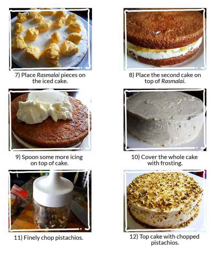 Eggless Tres Leches Cake with Rasmalai Recipe | Eggless ...