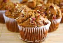 Vegan Banana Pecan Muffins