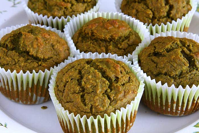 banana spinach muffins (vegan) banana spinach muffins (vegan)