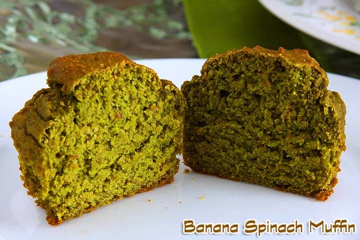 vegan banana spinach muffins vegan banana spinach muffins