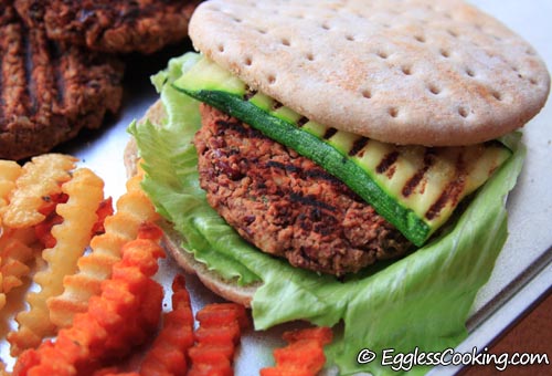 Vegan Kidney Bean Burgers