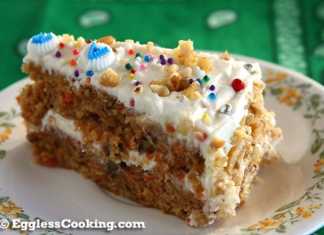 vegan carrot cake