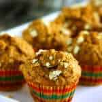 Vegan Healthy Banana Oatmeal Muffins