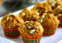 Vegan Healthy Banana Oatmeal Muffins