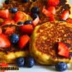 Vegan Johnny Cakes (Cornmeal Pancakes)