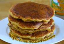 Vegan Sweet Potato Pancakes