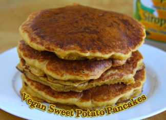 Vegan Sweet Potato Pancakes