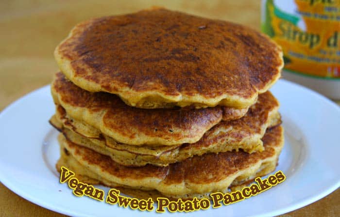 Sweet potato pancakes vegan discount