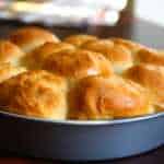 white pull apart bread