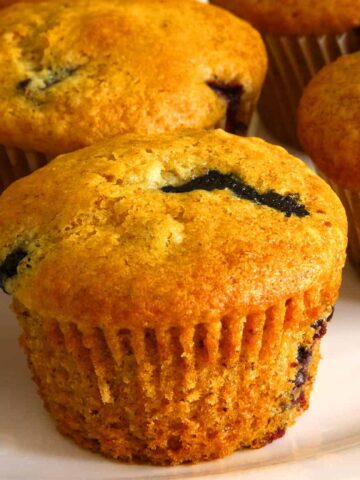 Blueberry Cream Muffins