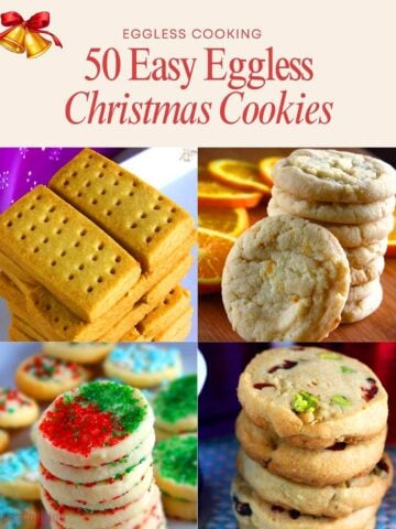 Eggless Christmas Cookies
