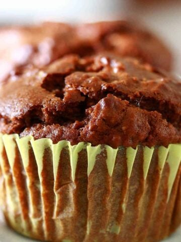 Vegan Peanut Butter Muffins