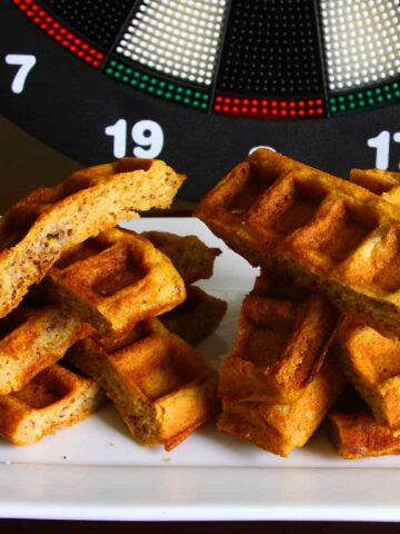 Banana Bread Waffles