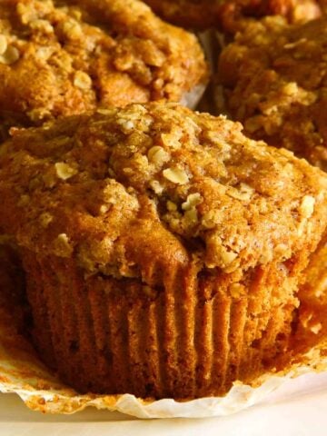 caramel apple muffins