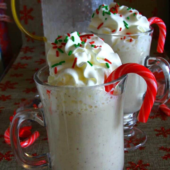 Easy Eggless Eggnog Recipe | Eggless Cooking