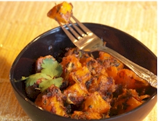 Pumpkin with Homemade Harissa