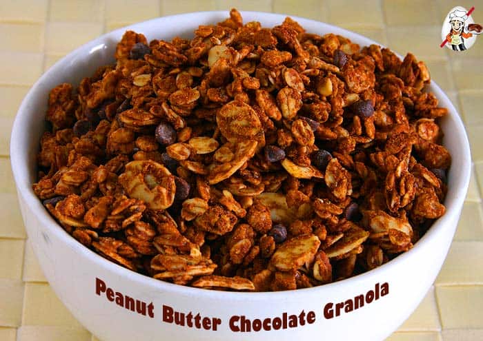 peanut butter chocolate granola