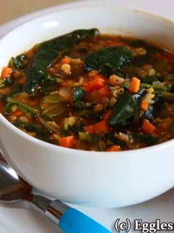 Red Lentil Vegetable Soup
